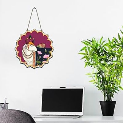 Cow Pichwai Art Wall Hanging Home Decorative For Living Room Office Gift Modern Wall Decoration Accessories for Home Wall Sculpture Modern Decor Items