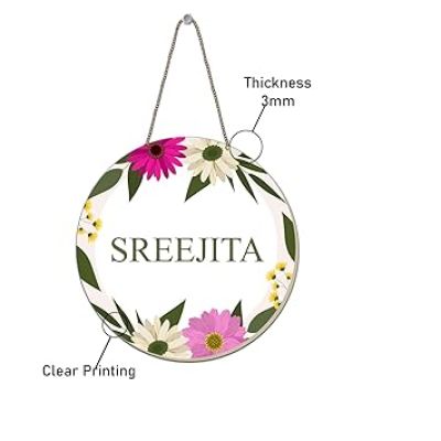 Personalized Name Wall Hanging For Bedroom, Living Room Decoration Gift For Someone Special Home Wall Decoration Customized Wall Hanging