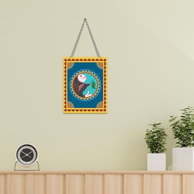 Madhubani Art Fish Wall Hanging For Home, Living Room, Bedroom Wall Decoration Festival Wall Decor Traditional Wall Art Decor