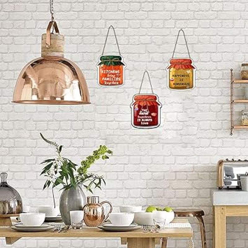 Wooden Jar Shape Wall Hangings for Home Decoration Wall Decor for Kitchen, Living Room Kitchen Wall Decor Modern Decoration Items Gifts