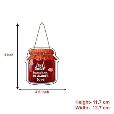 Wooden Jar Shape Wall Hangings for Home Decoration Wall Decor for Kitchen, Living Room Kitchen Wall Decor Modern Decoration Items Gifts