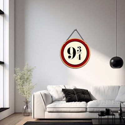 Wooden Harry Porter Wall Hanging For Living Room, Bedroom Decor Harry Porter Theme Wall Art Return Gift Home Decor Items For Hall