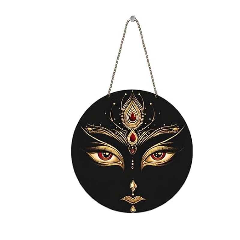 Maa Durga Wall Hanging Art Decoration Item for Home Office Living Room Pooja Room Decoration Items Religious Wall Art Festival Gift items