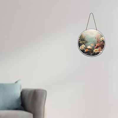 Floral Scenery Wall Hanging For Home Decoration Wall Décor for Living Room, Bedroom, Office Stylish Modern Decor Item for Hall