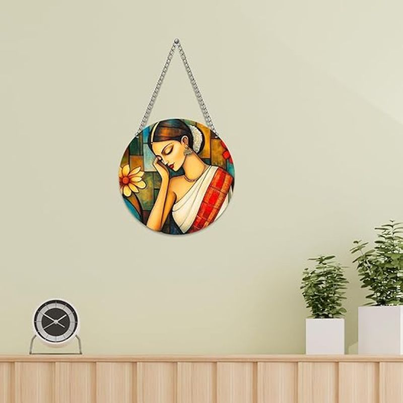 Beautiful Women Painting Wall Hanging for Living Room, Bedroom, Home Decor and Wall Decoration Modern Art Decor