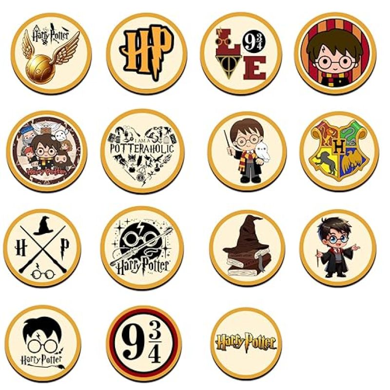 Harry Potter Matching Memory Game for Toddlers Age 3 + Year Old Preschool Wooden Card Games for Kids Learning & Education Toys Birthday Return Gift