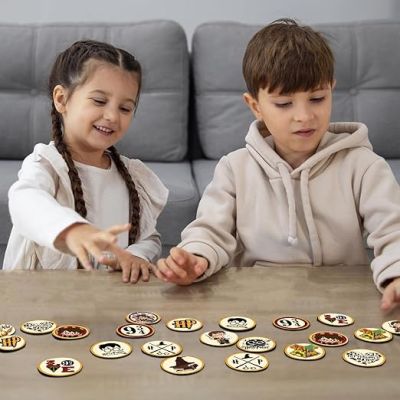 Harry Potter Matching Memory Game for Toddlers Age 3 + Year Old Preschool Wooden Card Games for Kids Learning & Education Toys Birthday Return Gift