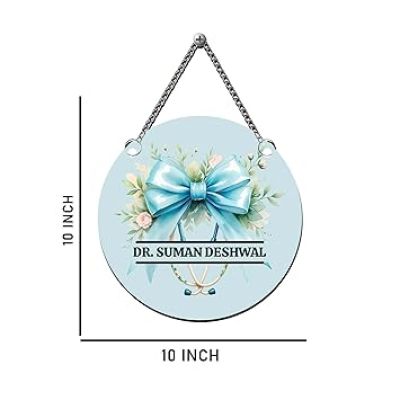 Personalized Doctor Wall Hanging Customized With Name Doctor Clinic Wall Decor Thankyou Gift For Doctor Birthday Gift For Doctor Modern Artworks Items