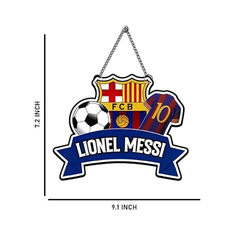 Football Wall Hanging For Living Room  Bedroom Office Gift For Football Lover & Player Wall Art Home Decoration