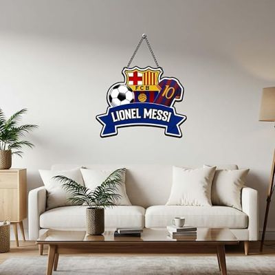 Football Wall Hanging For Living Room  Bedroom Office Gift For Football Lover & Player Wall Art Home Decoration
