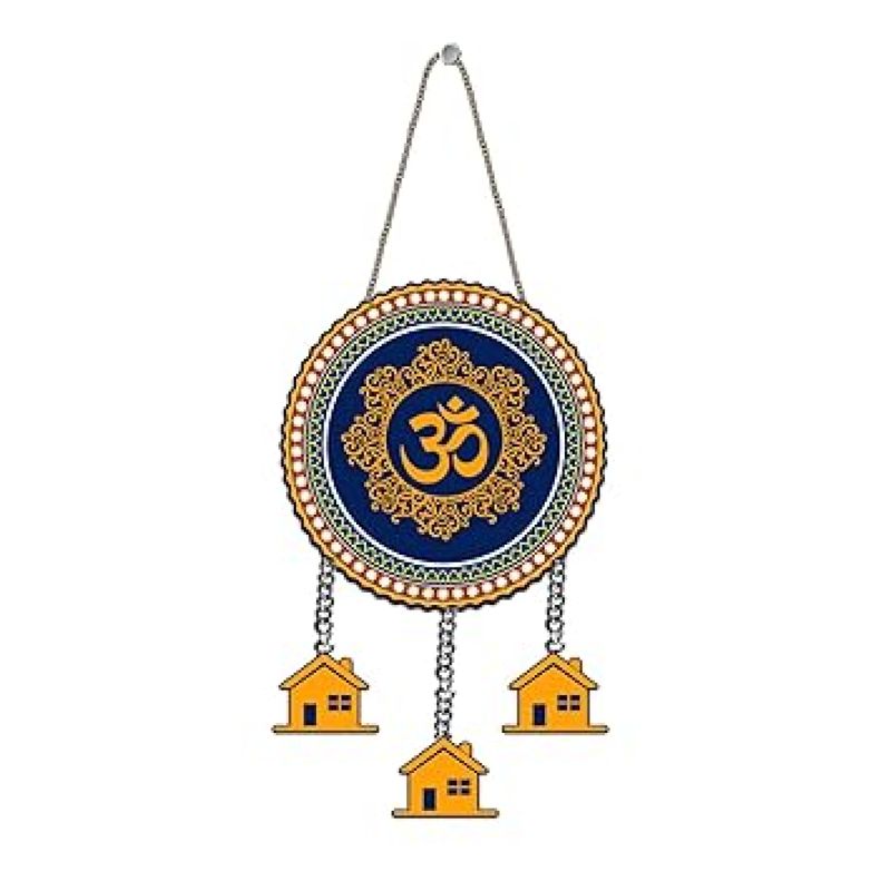 Om Wooden Wall Hanging for Living Room Decorative Item for House Wall Decoration Wall Art For Home, Office, Pooja Room Decoration Spiritual Home Decor