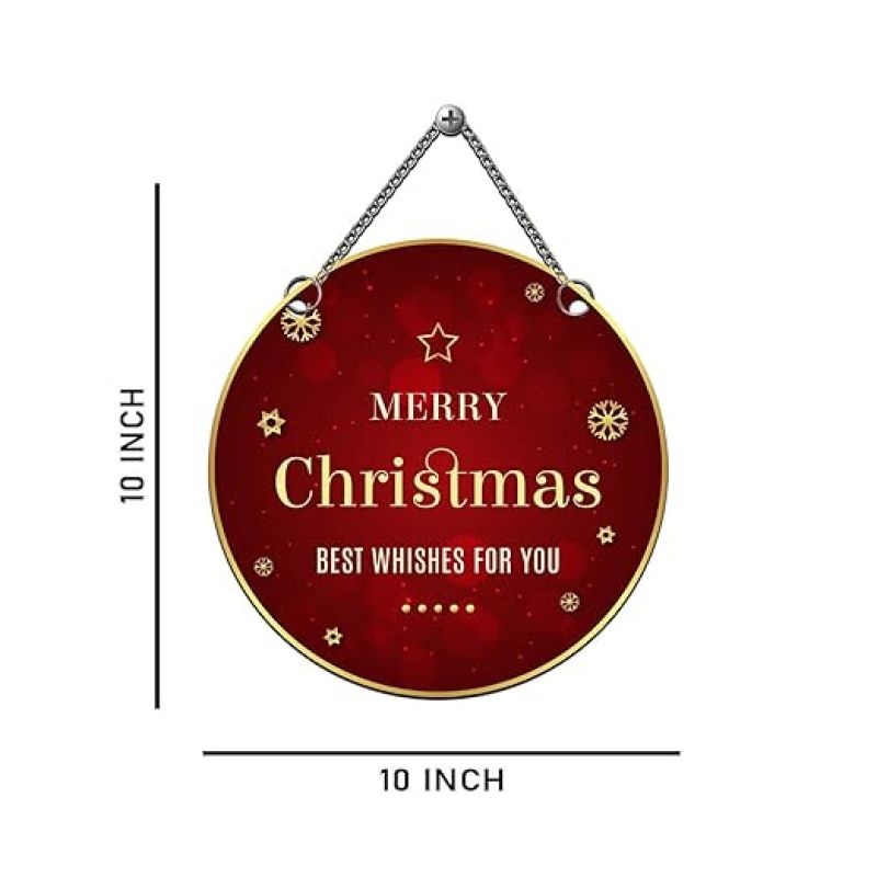 Merry Christmas Wall Hanging For Living Room, Bedroom, Hall & Office