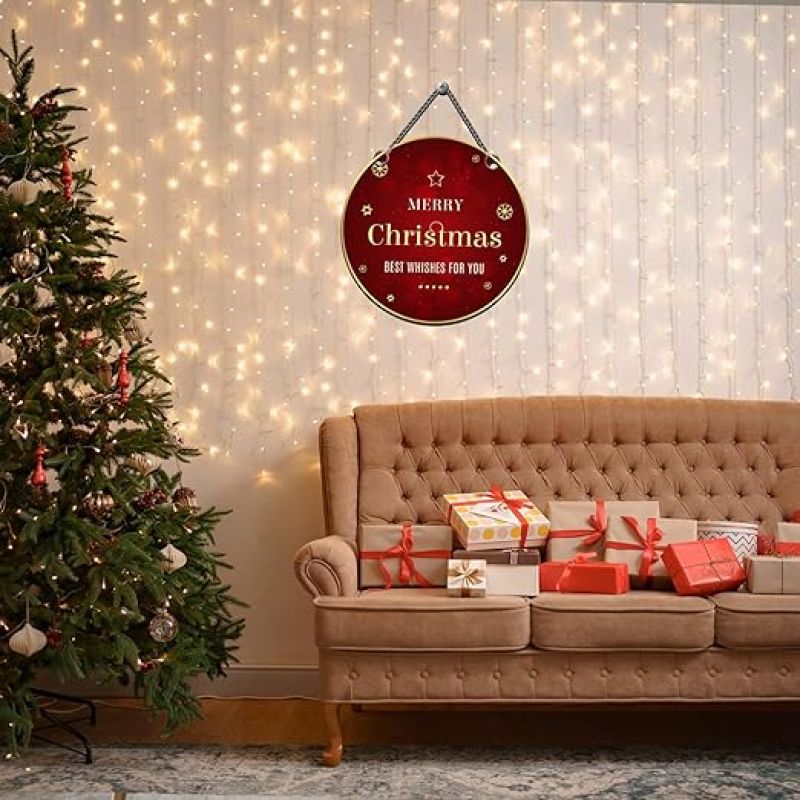 Merry Christmas Wall Hanging For Living Room, Bedroom, Hall & Office