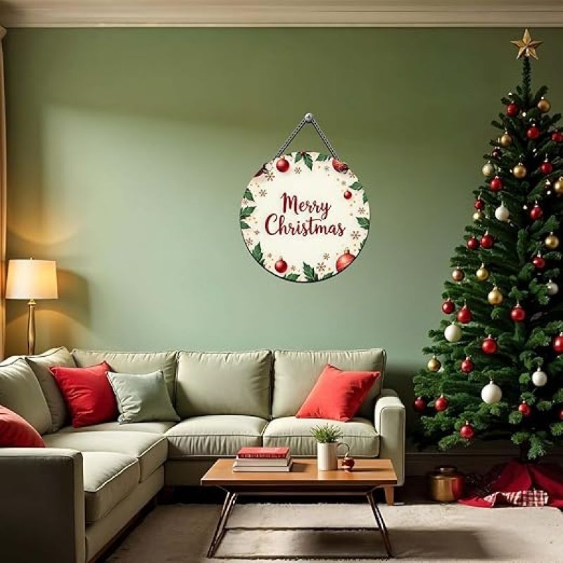 Christmas Wall Hanging For Living Room, Bedroom, Hall & Office Decor Wall Art Decor