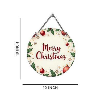 Christmas Wall Hanging For Living Room, Bedroom, Hall & Office Decor Wall Art Decor