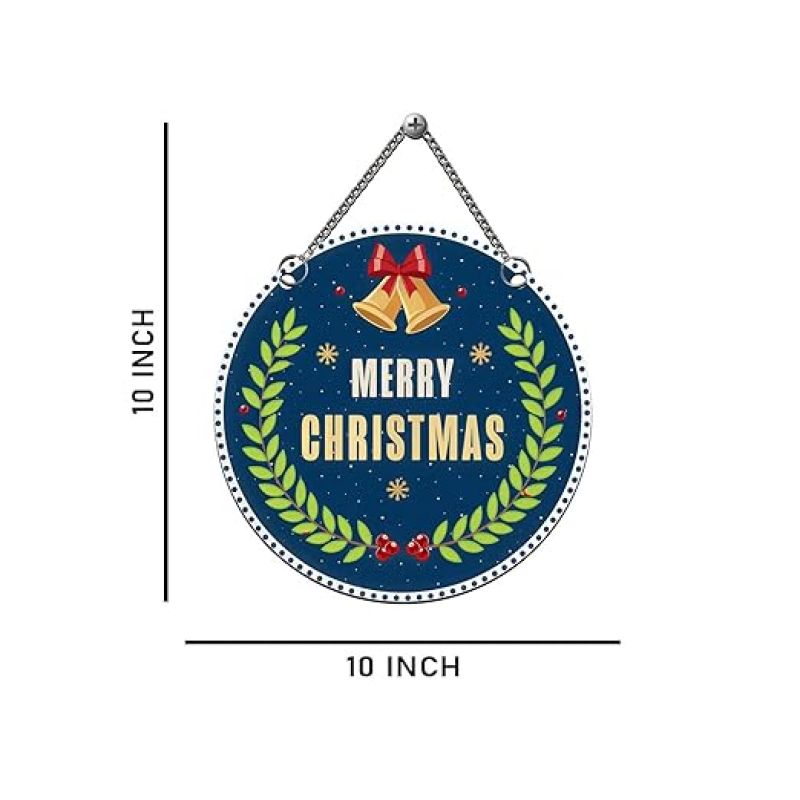 hristmas Decoration Wooden Wall Hanging for Home Living Room Office Christmas Party Church Decoration