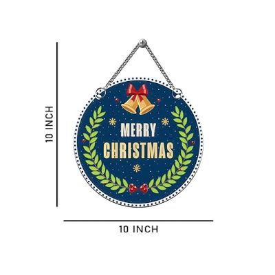 hristmas Decoration Wooden Wall Hanging for Home Living Room Office Christmas Party Church Decoration