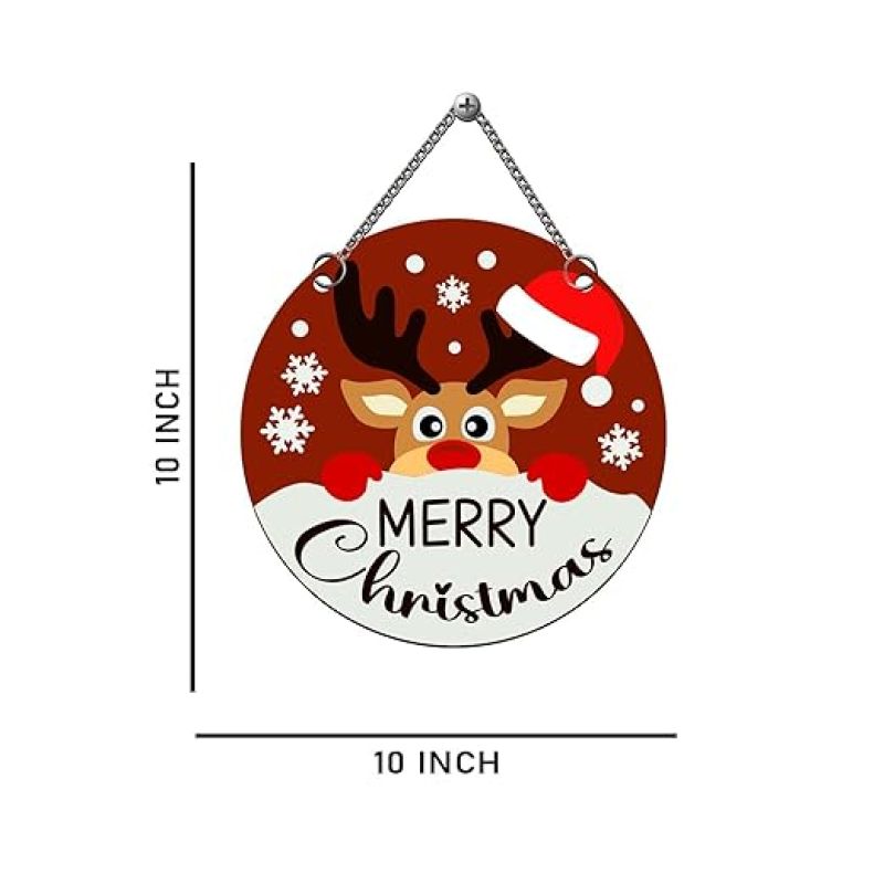 Merry Christmas Wall Hanging For Living Room, Bedroom, Hall & Office Decor Wall Art Decor