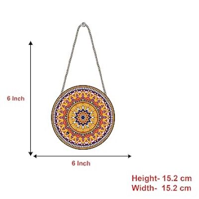 Mandala Pattern Decorative Wall Art MDF Wooden Wall Hanger for Living Room Bedroom  Office Gift Wall Hanging For Home Decoration  Home Decor Items Living Room Decor