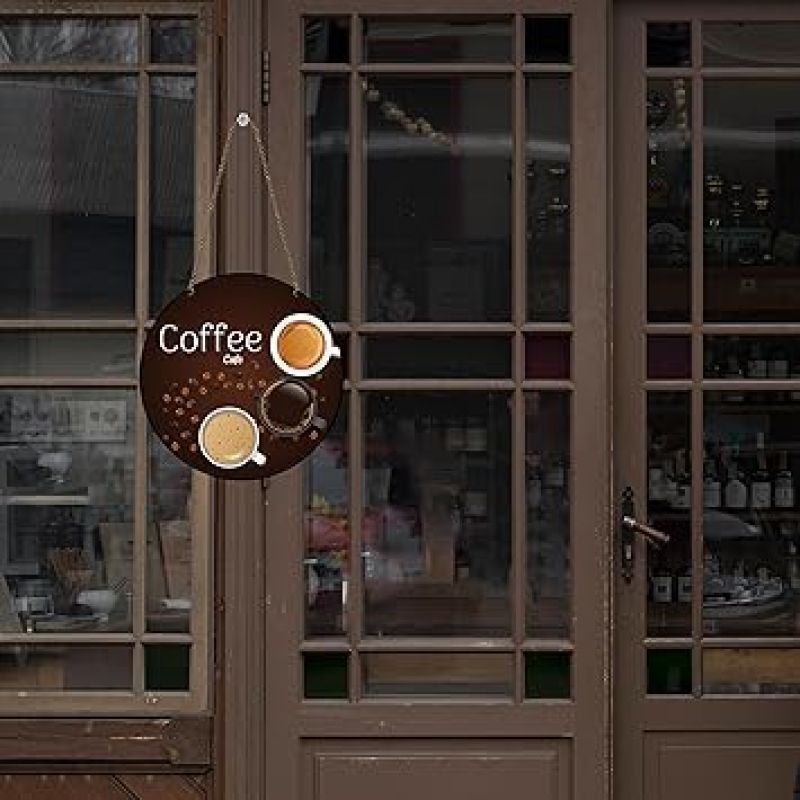 Coffee Cafe Wall Hanging for Home, Coffee Bar, Restaurant, Dining Area Décor & Gift Kitchen Cafe Wall Art Decor Gift For Tea Lover