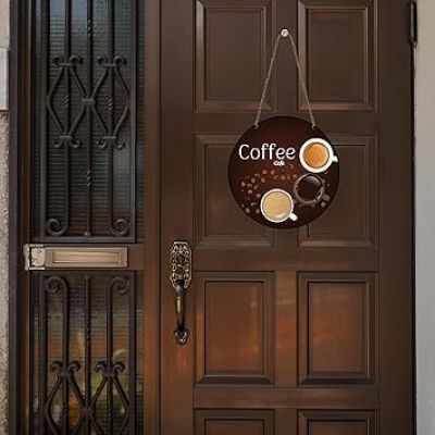 Coffee Cafe Wall Hanging for Home, Coffee Bar, Restaurant, Dining Area Décor & Gift Kitchen Cafe Wall Art Decor Gift For Tea Lover