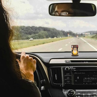 God Idol Car Dashboard Home Decor Items for Living Room, Office Desk Pooja Temple Room Decoration (Kalka MATA)