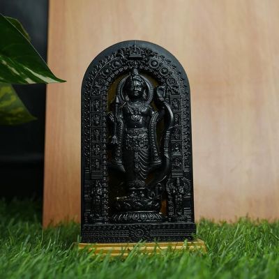 God Idol Car Dashboard Home Decor Items for Living Room, Office Desk Pooja Temple Room Decoration (Lord Ram)