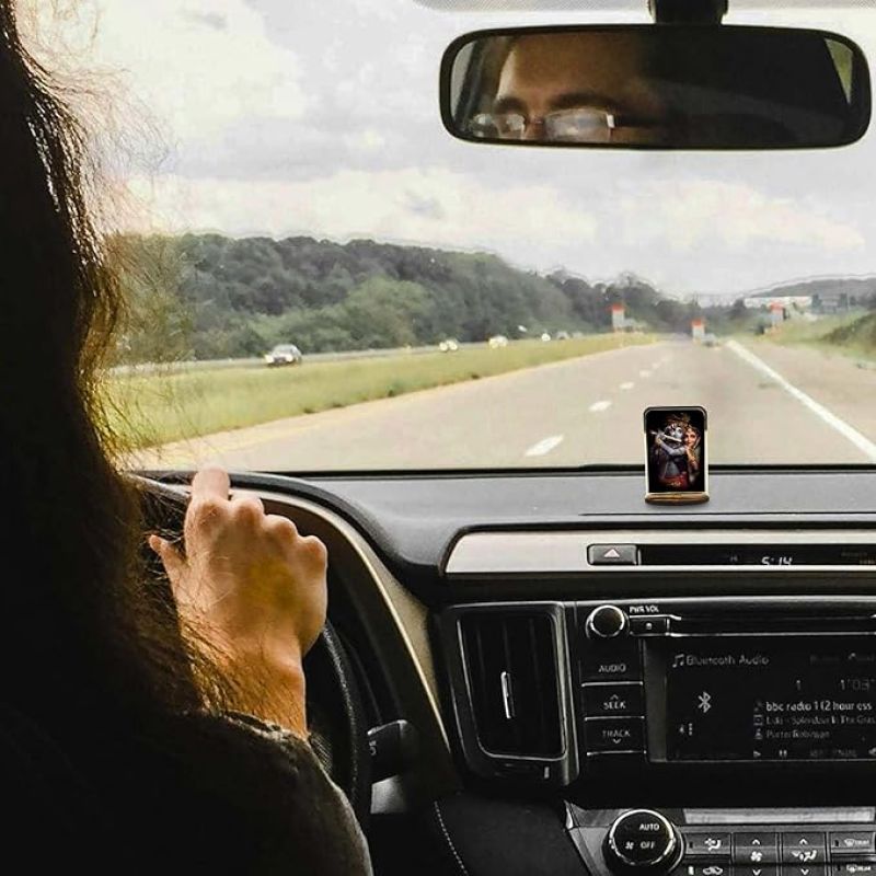 God Idol Car Dashboard  Home Decor Items for Living Room, Office Desk Pooja Temple Room Decoration (Radha Krishna)