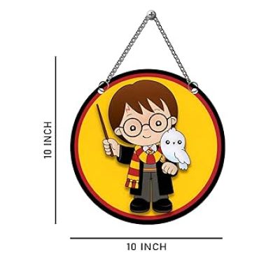 Wooden Harry Potter Wall Hanging Decorative Items HarryPotter369 Theme Return Gift Home, Living Room, Bedroom, Kids Room Wall Decor Cute Wall Art