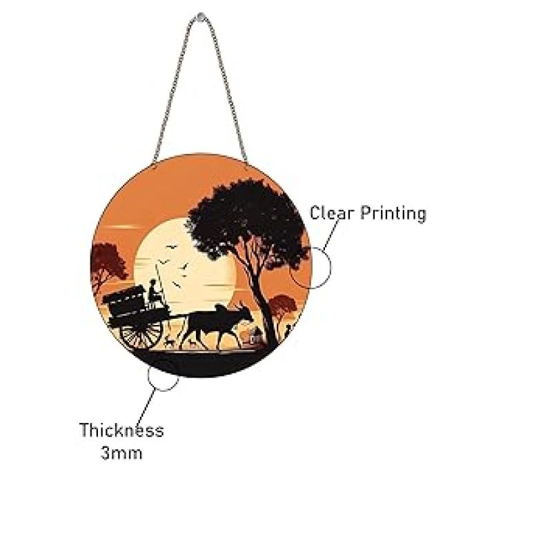 Sunset Scenery Wall Hanging For Living Room Bedroom Home Decor Office Nature Wall Decoration Wood Decorative Items Modern Decoration Gift