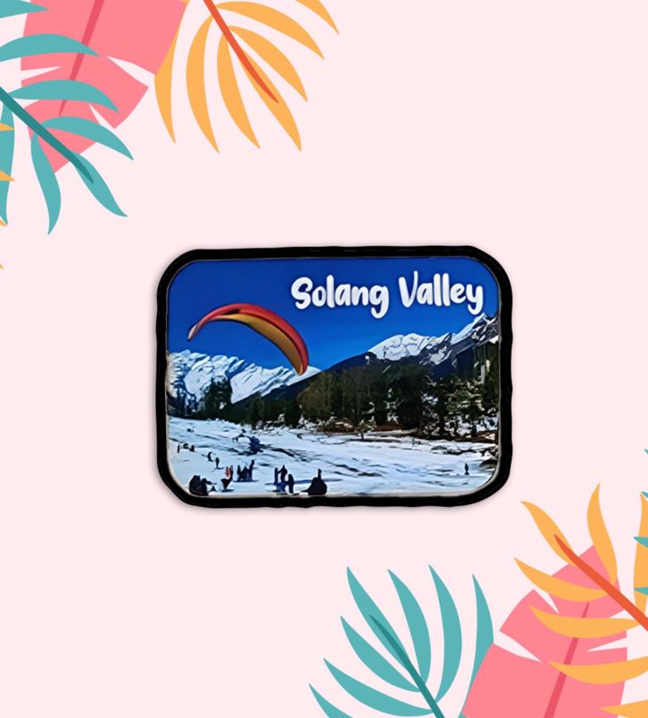 Himachal Pardesh Magnet Fridge Magnet for Refrigerator Door, Kitchen & Home Decor | Gift for Travels | Decorative Souvenir Magnet for Fridge