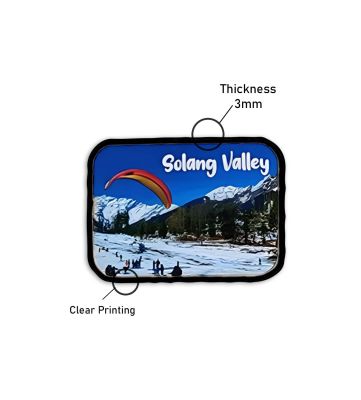 Himachal Pardesh Magnet Fridge Magnet for Refrigerator Door, Kitchen & Home Decor | Gift for Travels | Decorative Souvenir Magnet for Fridge