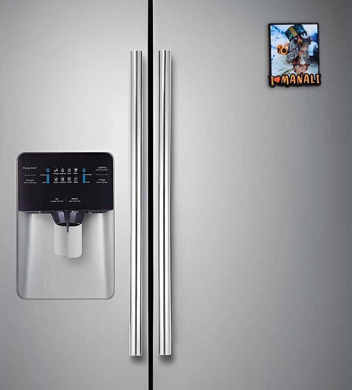 I Love Manali Wooden Indian States Theme Fridge Magnet for Refrigerator Door, Kitchen & Home Decor Decorative Souvenir Magnet for Fridge