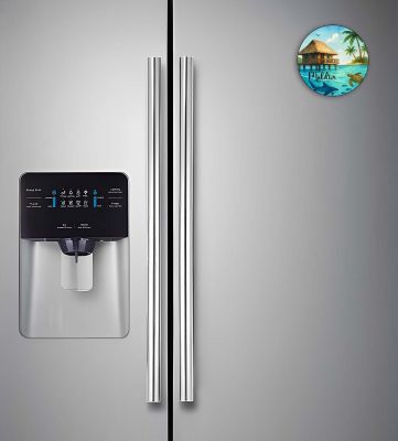 Maldives Magnet Fridge Magnet for Refrigerator Door, Kitchen & Home Decor Decorative Souvenir Magnet for Fridge