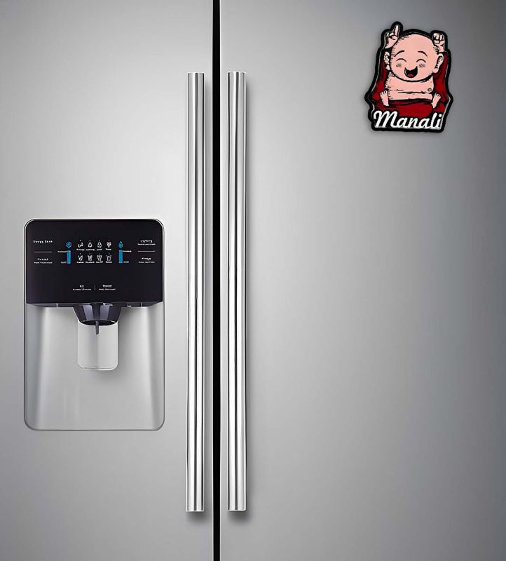 Manali Magnet Wooden Indian States Theme Fridge Magnet for Refrigerator Door, Kitchen  Gift for Travels  Decorative Souvenir Magnet for Fridge