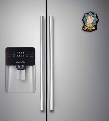 Manali Magnet  Wooden Indian States Theme Fridge Magnet for Refrigerator Door, Kitchen  & Home Decor  Gift for Travels  Decorative