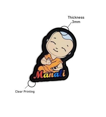 Manali sant Fridge Magnet Wooden Indian States Theme Fridge Magnet for Refrigerator Door, Kitchen  Gift for Travels  Decorative Souvenir Magnet for Fridge