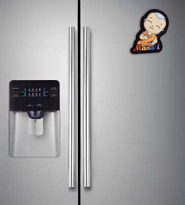 Manali sant Fridge Magnet Wooden Indian States Theme Fridge Magnet for Refrigerator Door, Kitchen  Gift for Travels  Decorative Souvenir Magnet for Fridge