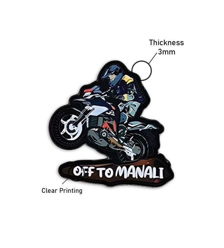 Off The Manali Wooden Indian States Theme Fridge Magnet for Refrigerator Door, Kitchen Gift for Travels Decorative Souvenir Magnet for Fridge