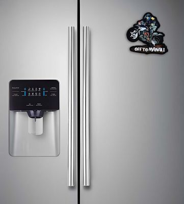 Off The Manali Wooden Indian States Theme Fridge Magnet for Refrigerator Door, Kitchen Gift for Travels Decorative Souvenir Magnet for Fridge