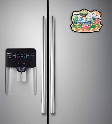 Bangalore Fridge Magnet Souvenir Wooden Refrigerator Stylish Magnet for Kitchen & Home Decor Fridge Decoration Travel Souvenir Gift Country Theme Fridge Magnet