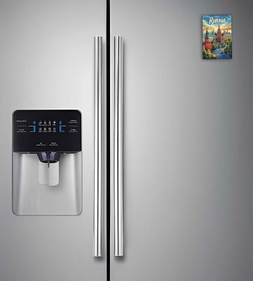 Russia Fridge Magnet Country Theme Fridge Magnet  Souvenir Wooden Refrigerator Stylish Magnet for Kitchen & Home Decor   Fridge Decoration Travel Souvenir Gift