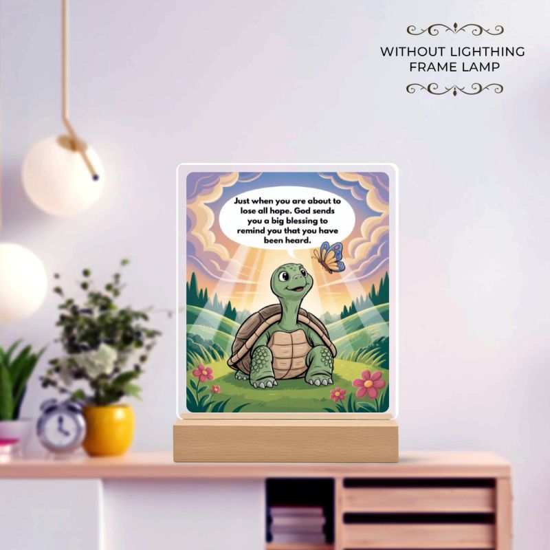 Celebrate life’s blessings! Perfect for students, friends, or family, this acrylic plaque reminds us to stay thankful and hopeful.