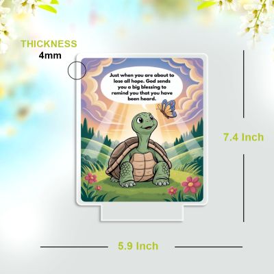 Celebrate life’s blessings! Perfect for students, friends, or family, this acrylic plaque reminds us to stay thankful and hopeful.