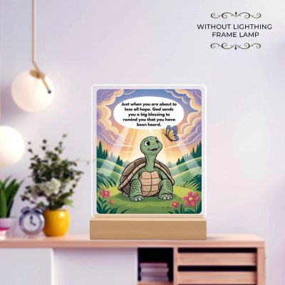 Celebrate life’s blessings! Perfect for students, friends, or family, this acrylic plaque reminds us to stay thankful and hopeful.