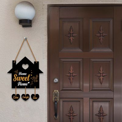 Wooden Sweet Home Wall Hanging  Live Laugh Love Wall Decor