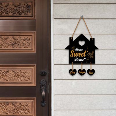Wooden Sweet Home Wall Hanging  Live Laugh Love Wall Decor