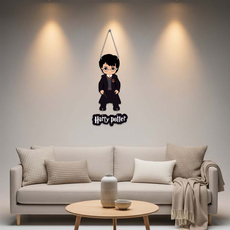 Harry Potter Wooden Wall Hanging Magical Wall Decor for Fans