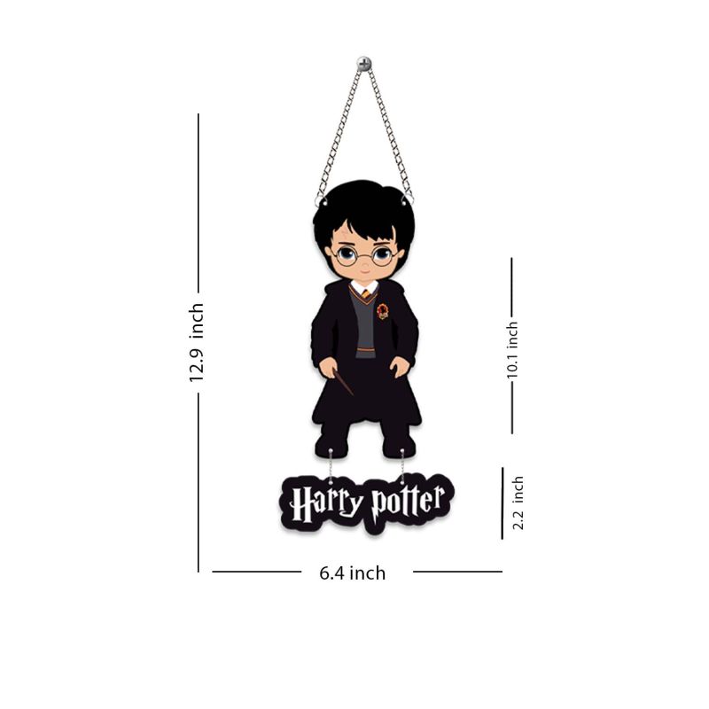Harry Potter Wooden Wall Hanging Magical Wall Decor for Fans