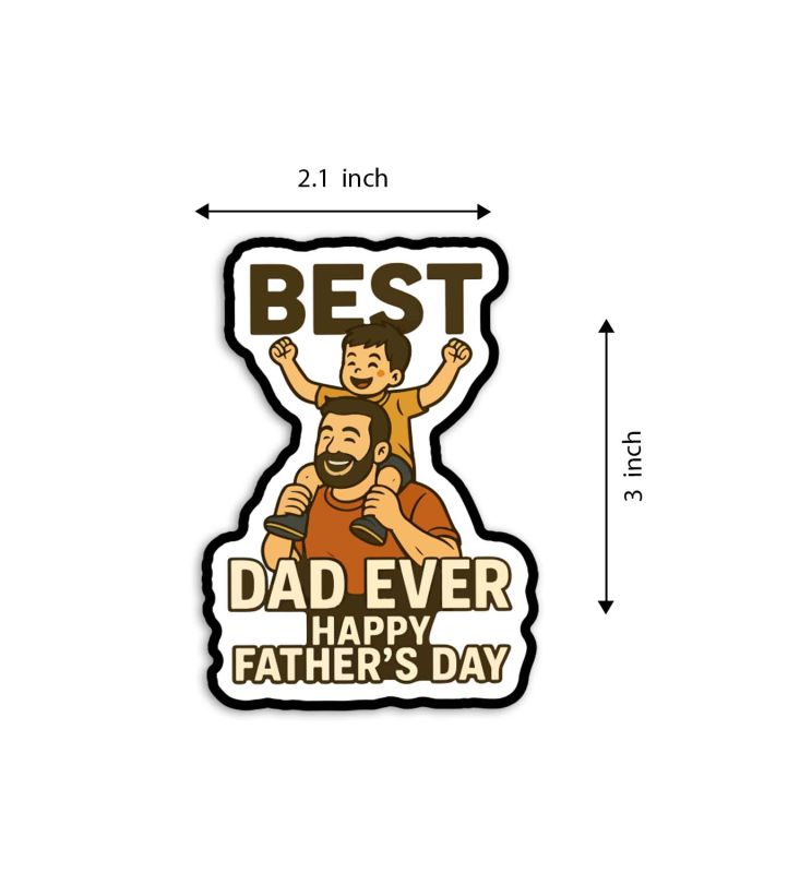 Idea from Son or Daughter Best Dad Ever Fridge Magnet for Refrigerator Door Decor